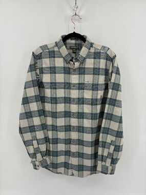 Eddie Bauer Mens Plaid Button Up Shirt